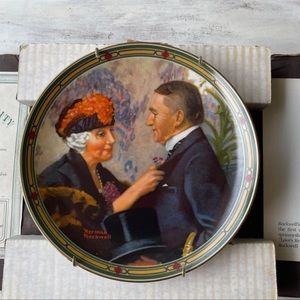 Norman Rockwell “Loves Reward” Plate
